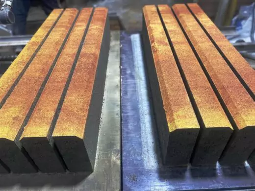 Бордюр садовый 1000х200х80 №1 "Каир", фактура гладкий, гранитная, мрамор-3